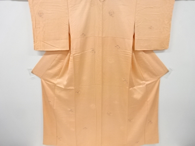 花模様小紋着物